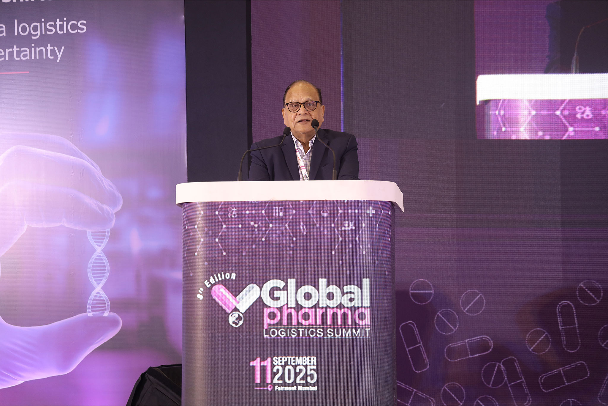 IPA Secretary General Sudarshan Jain delivers the keynote address at the 8th Global Pharma Logistics Summit (GPLS 2025) IPA Secretary General Sudarshan Jain delivers the keynote address at the 8th Global Pharma Logistics Summit (GPLS 2025)